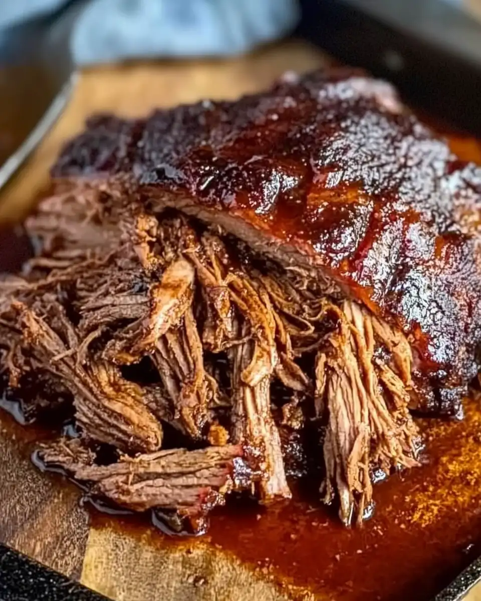 Succulent Perfection: The Ultimate Caramelized Pulled Beef Brisket Experience - Featured Image
