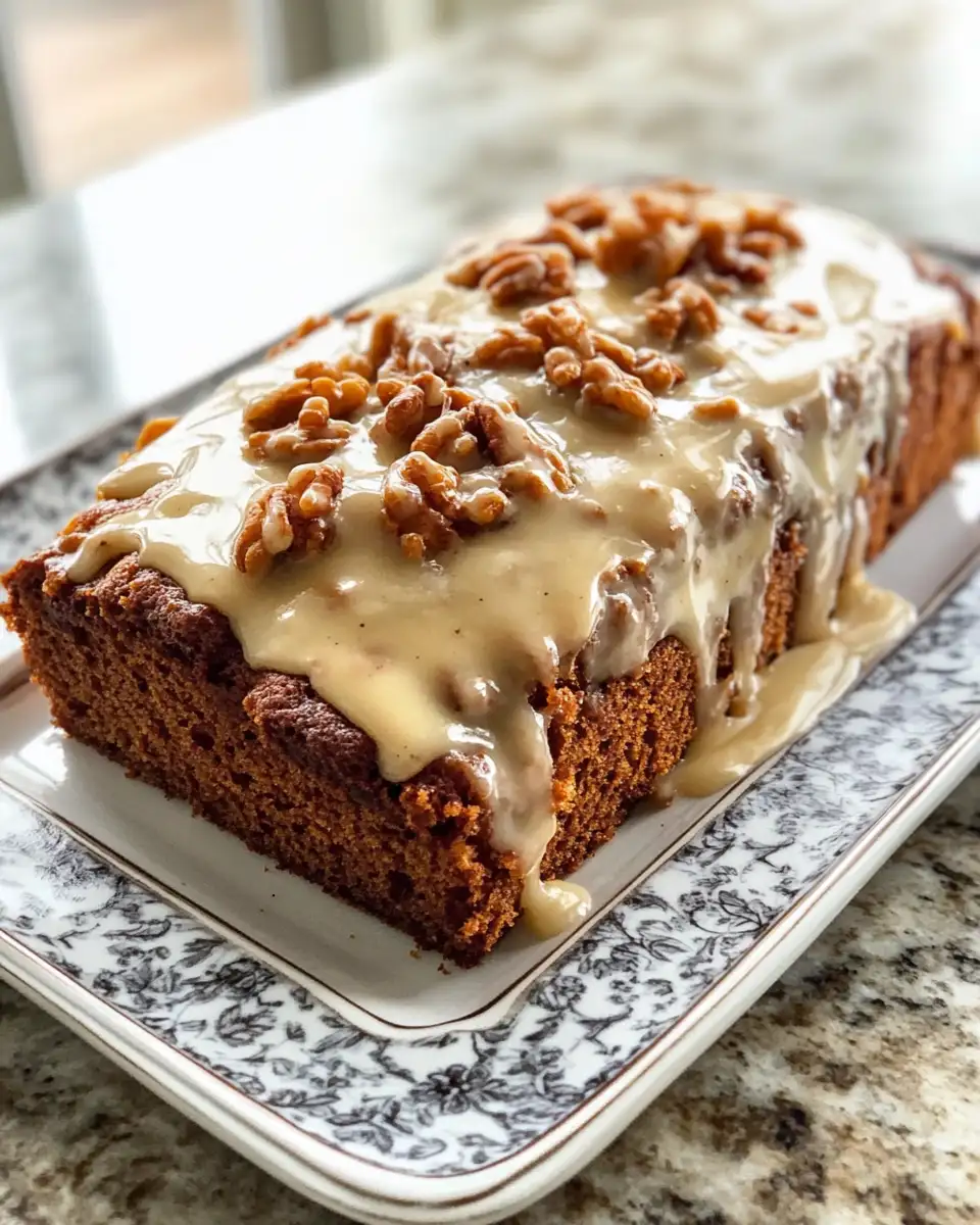 Indulge in Autumn Bliss with Carrot-Apple Spice Cake and Browned-Butter Glaze 6 Final dish - Indulge in Autumn Bliss with Carrot-Apple Spice Cake and Browned-Butter Glaze