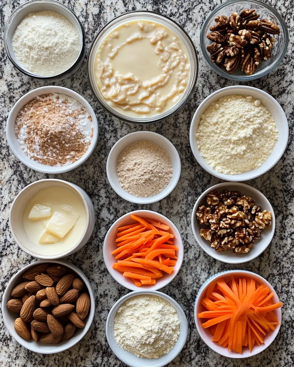 Irresistibly Moist Carrot-Apple Spice Cake with Heavenly Browned-Butter Glaze 4 Ingredients for Irresistibly Moist Carrot-Apple Spice Cake with Heavenly Browned-Butter Glaze