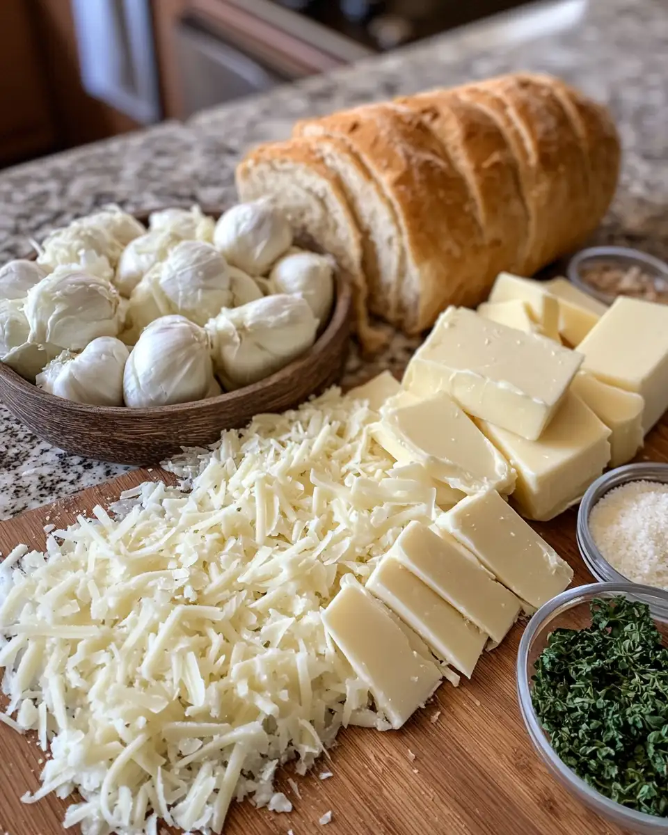 Irresistible Cheesy Garlic Pull-Apart Bread: Your New Favorite Appetizer 3 Ingredients for Irresistible Cheesy Garlic Pull-Apart Bread: Your New Favorite Appetizer