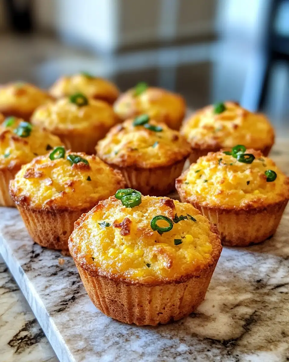 Spice Up Your Day with Irresistible Cheesy Jalapeño Cornbread Muffins 6 Final dish - Spice Up Your Day with Irresistible Cheesy Jalapeño Cornbread Muffins