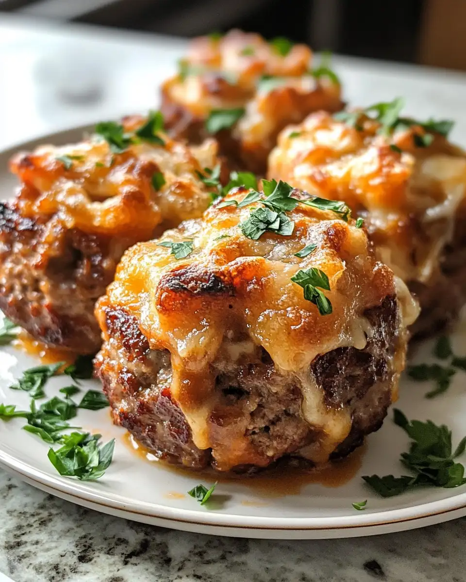 Final dish - Cheesy Stuffed Meatloaf Bites: Bite-Sized Comfort Heaven