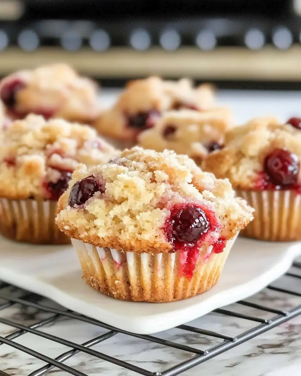 Cherry Cobbler Muffins Sweet Treats Awaken Your Taste Buds - Featured Image