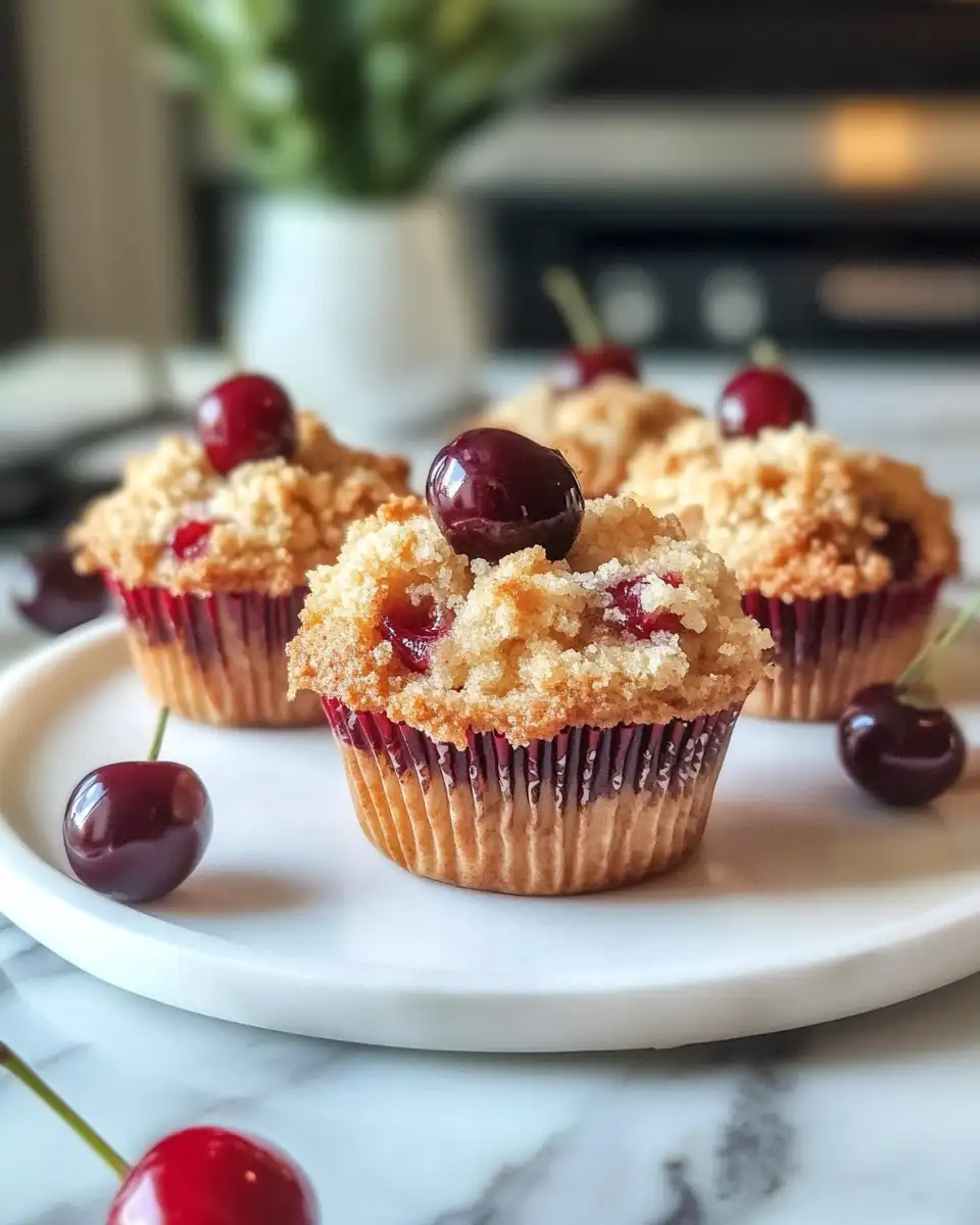 Cherry Cobbler Muffins Sweet Treats Awaken Your Taste Buds 6 Final dish - Cherry Cobbler Muffins Sweet Treats Awaken Your Taste Buds