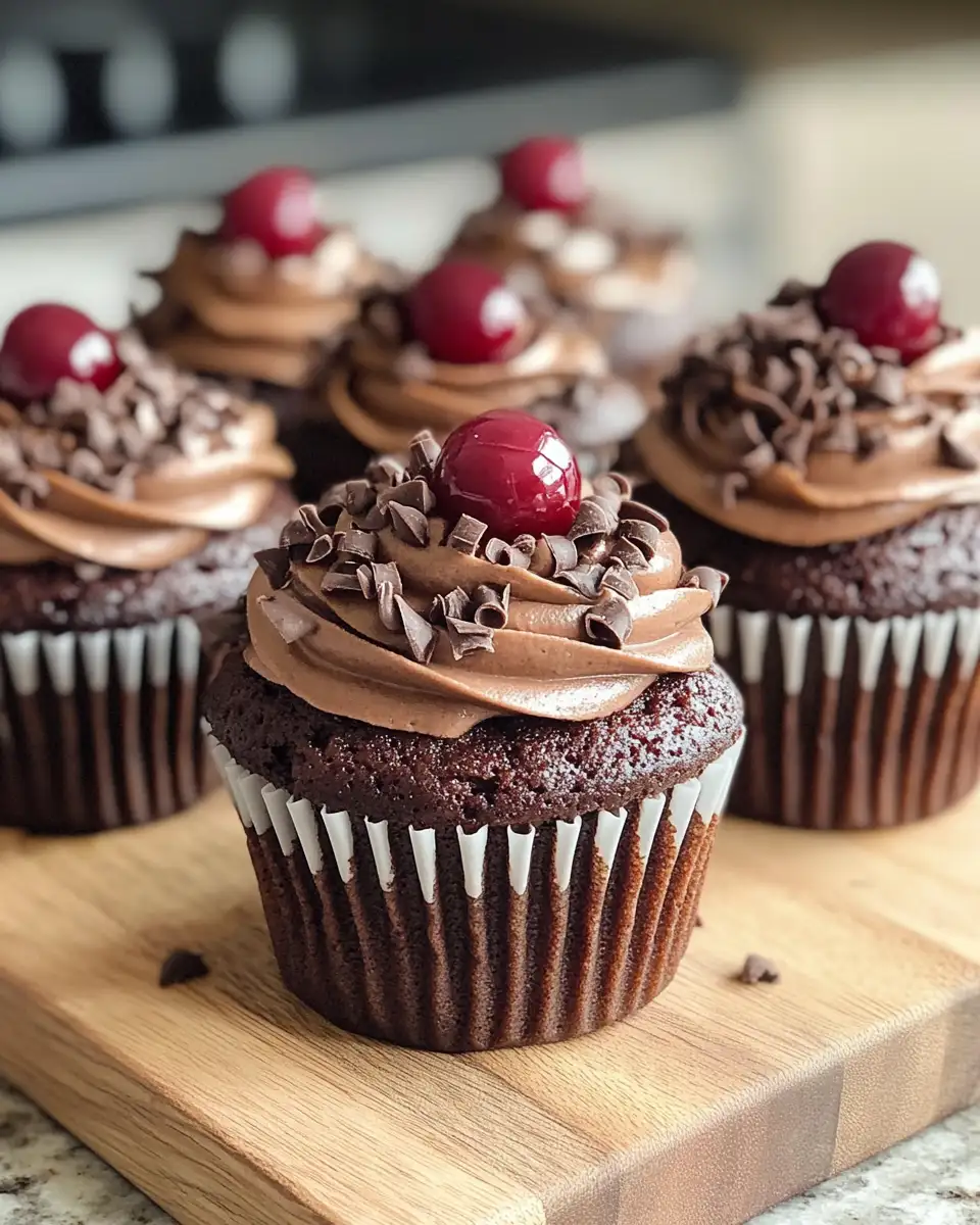 Decadent Cherry Cordial Chocolate Cupcakes That Will Sweeten Your Day 6 Final dish - Decadent Cherry Cordial Chocolate Cupcakes That Will Sweeten Your Day