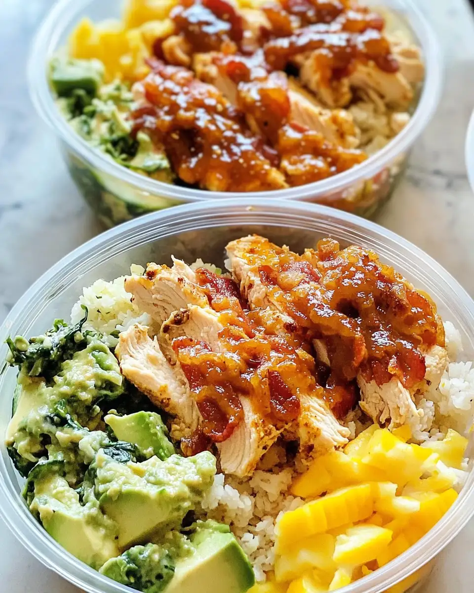Sizzle and Savor: Easy Chicken Bacon Meal Prep Bowls for a Week of Flavor - Featured Image