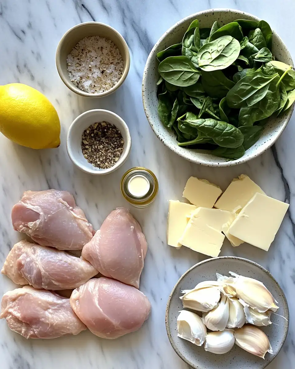 Ingredients for Savor the Elegance: A Perfect Chicken Florentine Recipe for Your Table