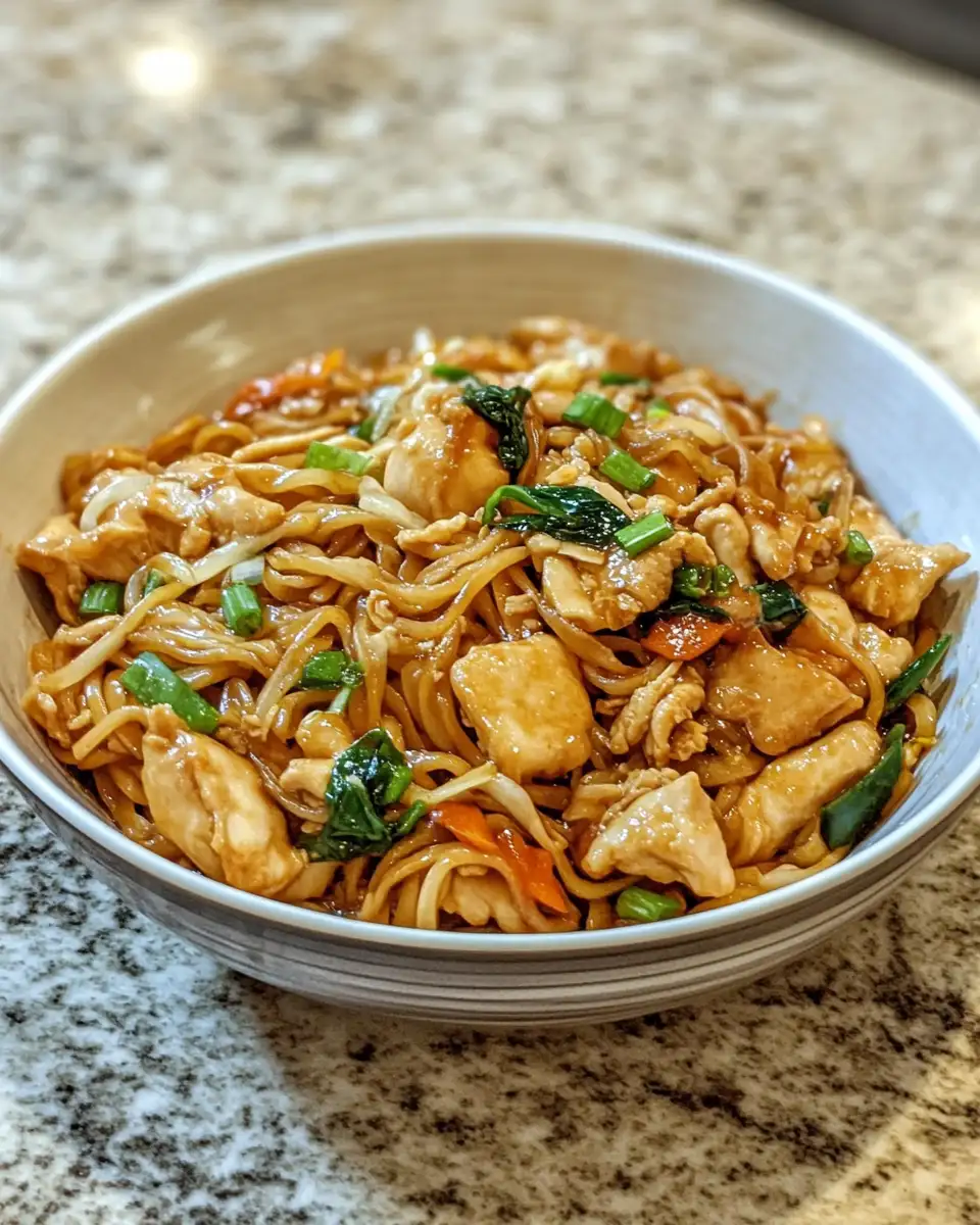 Final dish - Irresistible Chicken Mei Fun: A Flavorful Journey to Savor