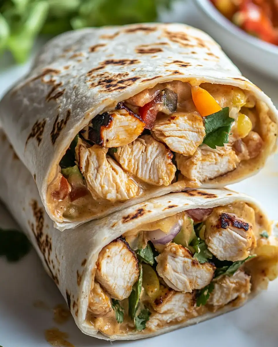 Spice Up Your Dinner with This Chipotle Ranch Grilled Chicken Burrito Recipe - Featured Image