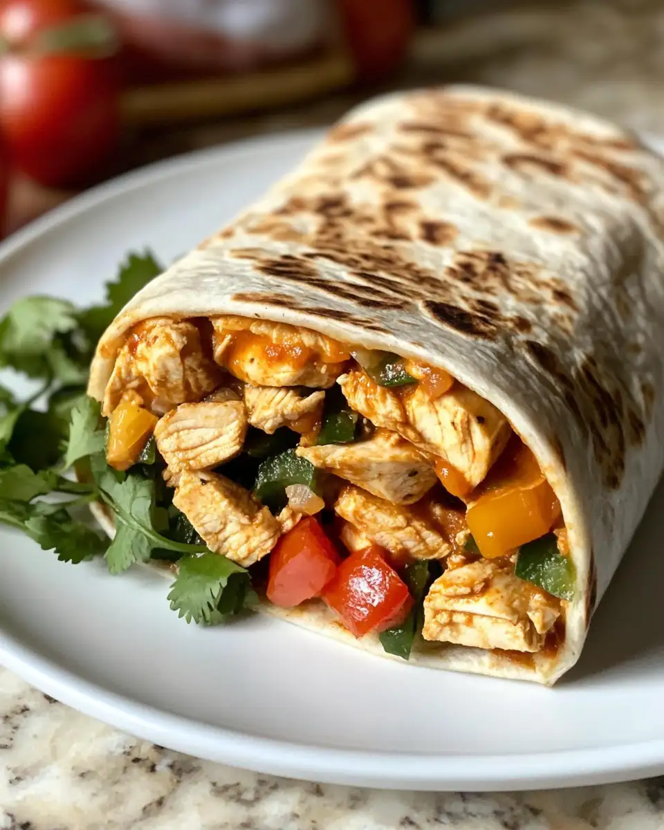 Spice Up Your Dinner with This Chipotle Ranch Grilled Chicken Burrito Recipe 4 Final dish - Spice Up Your Dinner with This Chipotle Ranch Grilled Chicken Burrito Recipe