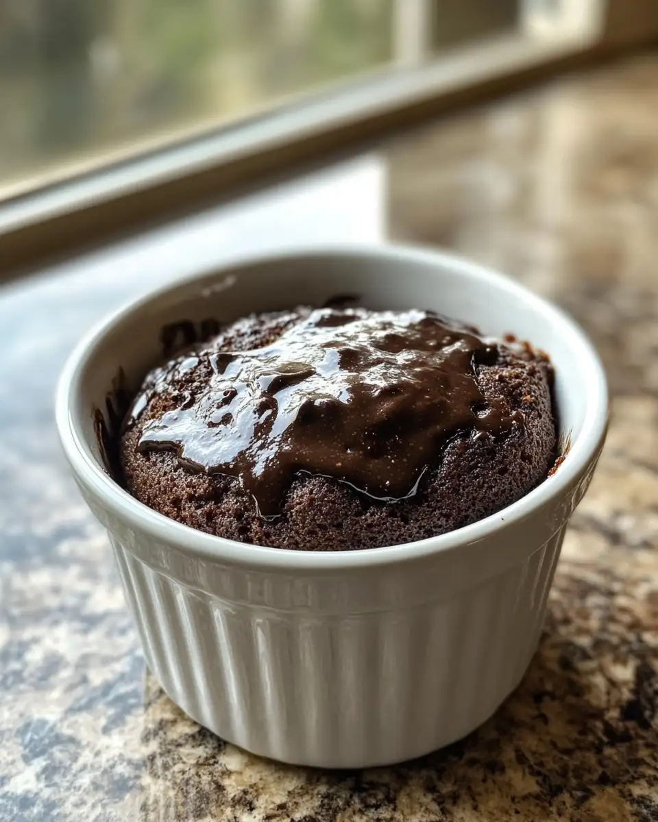 Decadent Chocolate Lava Mug Cake: Your 5-Minute Dessert Fix 6 Final dish - Decadent Chocolate Lava Mug Cake: Your 5-Minute Dessert Fix