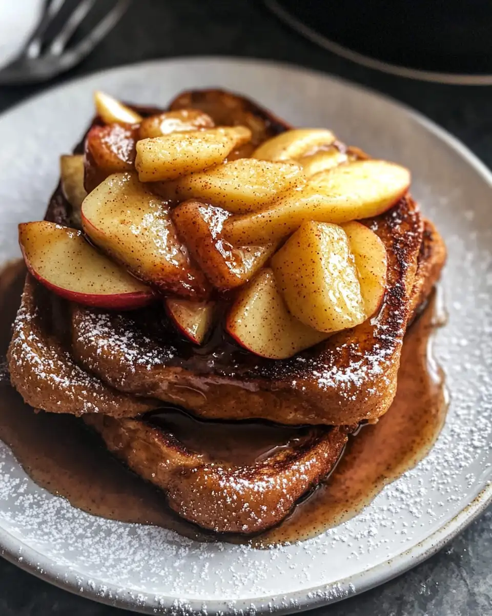 Wake Up to Bliss: Cinnamon Apple Butter French Toast Delight - Featured Image