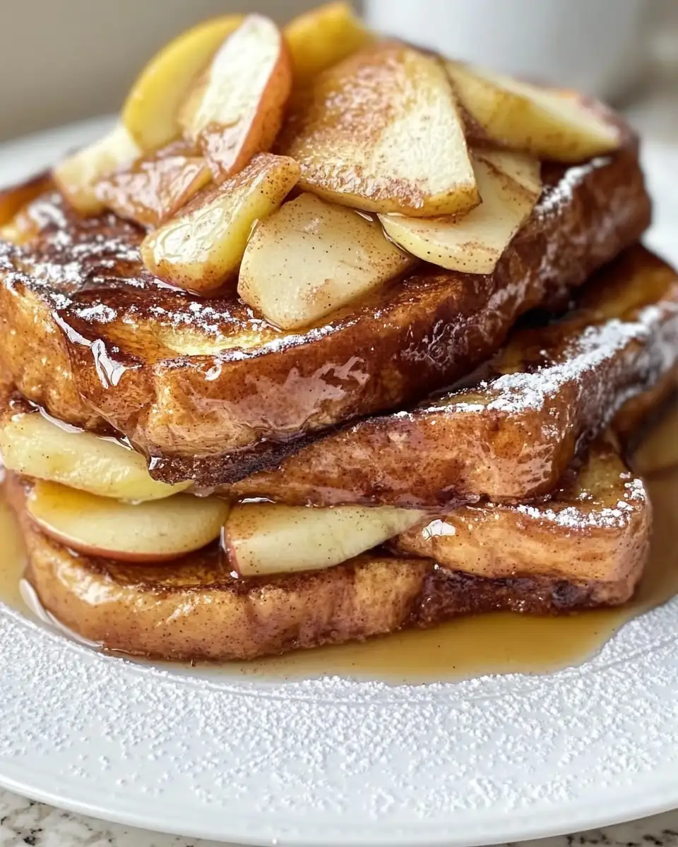 Indulge in the Ultimate Cinnamon Apple Butter French Toast Bliss - Featured Image