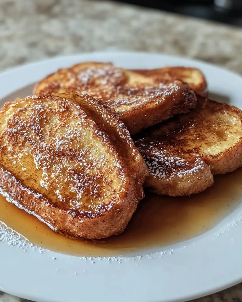 Final dish - Wake Up to Bliss: Cinnamon Apple Butter French Toast Delight