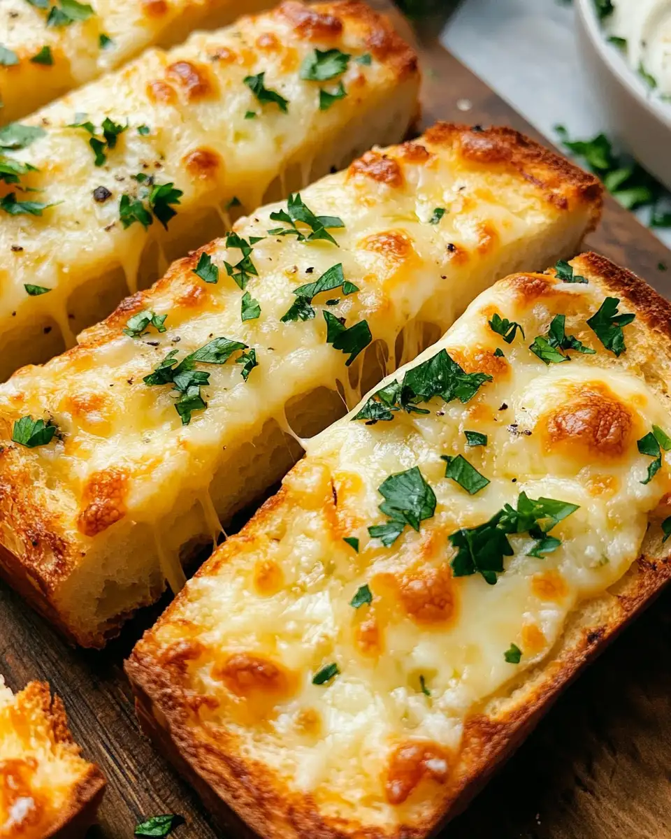 Irresistible Classic Cheesy Garlic Bread Recipe That Will Wow Your Taste Buds - Featured Image