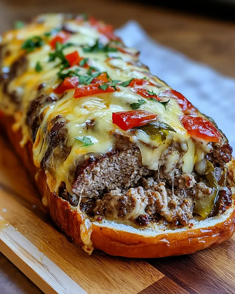 Savor the Flavor: Classic Philly Cheesesteak Meatloaf Magic - Featured Image