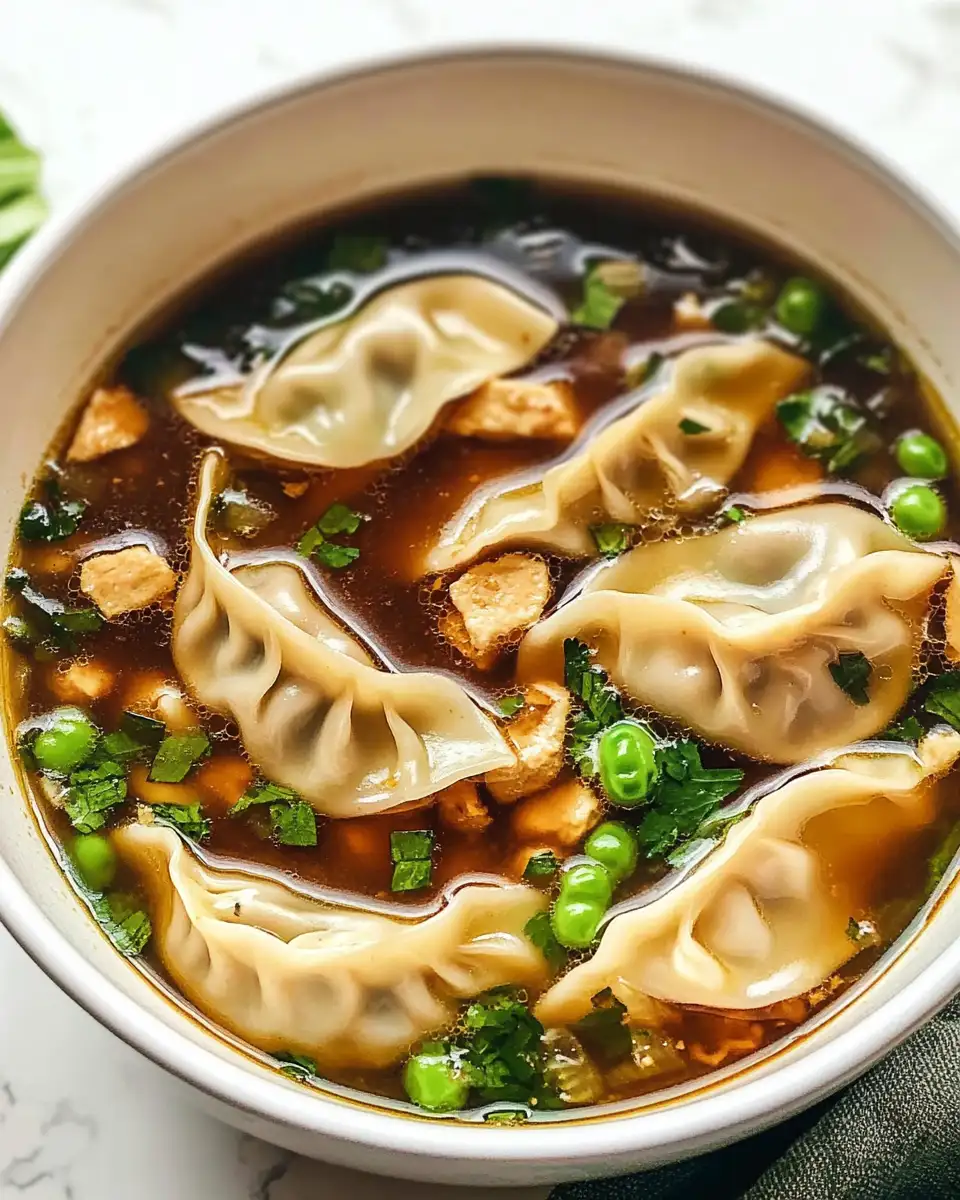 Warm Your Soul with Cozy & Flavorful Potsticker Soup - Featured Image