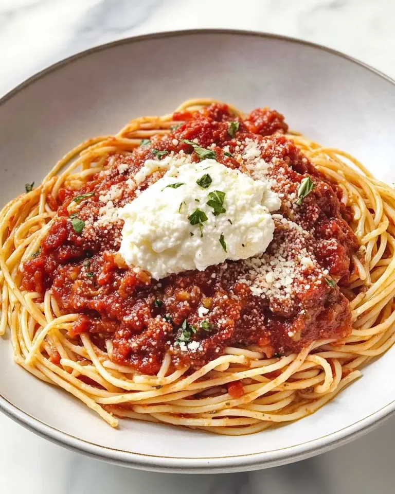 Twirl into Flavor: Cranberry Spaghetti with Ricotta & Parmesan - Featured Image