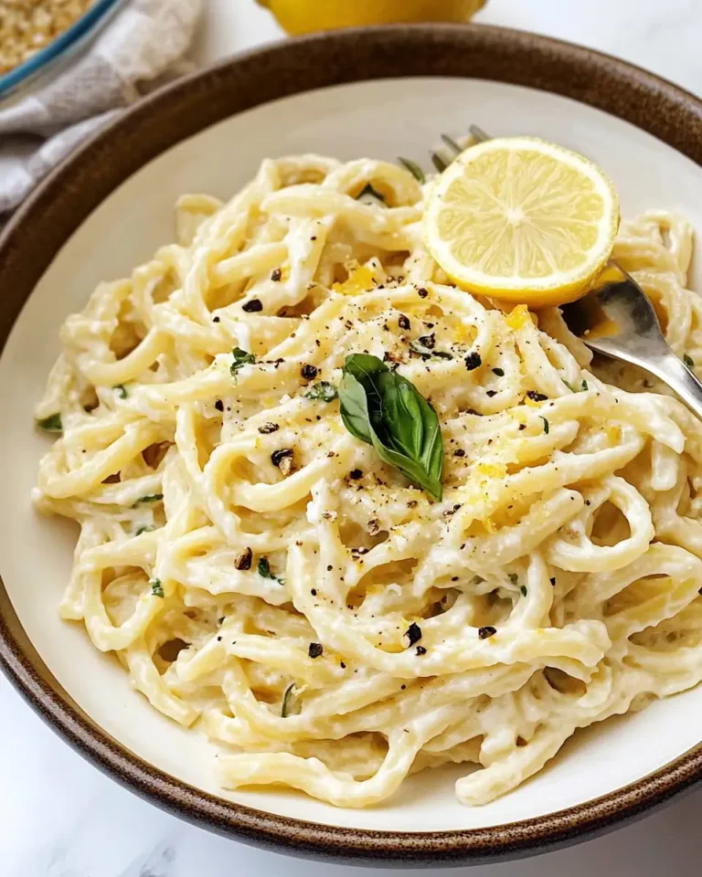 Irresistibly Creamy 15-Minute Lemon Ricotta Pasta Delight - Featured Image