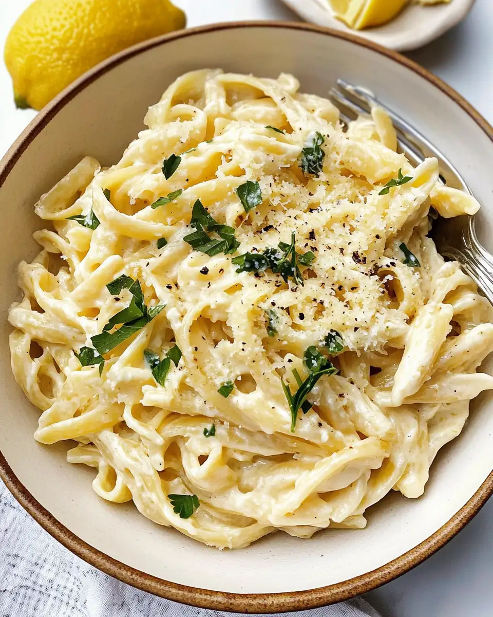 Quick and Creamy Delight 5-Minute Lemon Ricotta Pasta Bliss - Featured Image