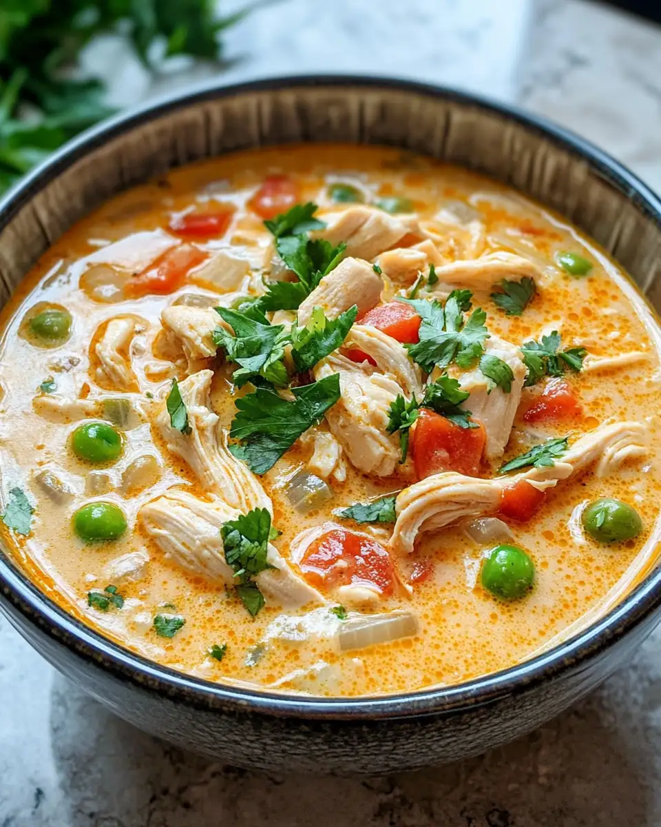 Ultimate Comfort Bowl Creamy Cajun Chicken Soup Delight - Featured Image