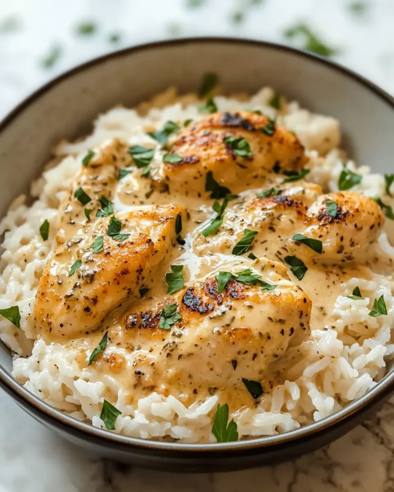 Elevate Your Dinner Game with Creamy Herb Chicken and Basmati Rice - Featured Image