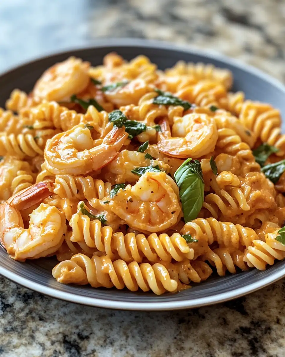 Indulge in the Flavors of Creamy Jamaican Shrimp Rasta Pasta 6 Final dish - Indulge in the Flavors of Creamy Jamaican Shrimp Rasta Pasta
