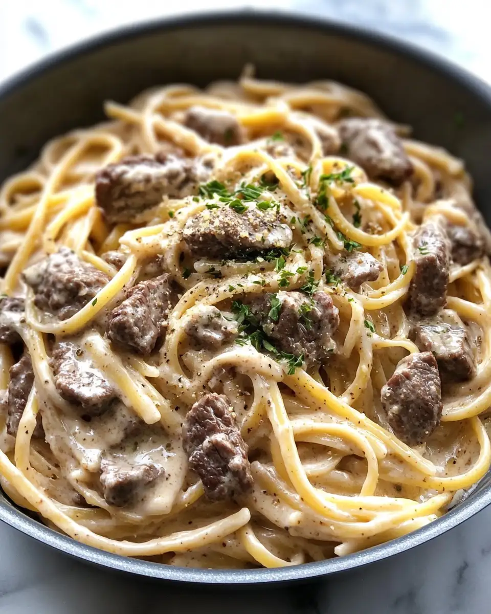 Irresistibly Creamy One-Pot Beef Pasta with Garlic Butter Delight - Featured Image