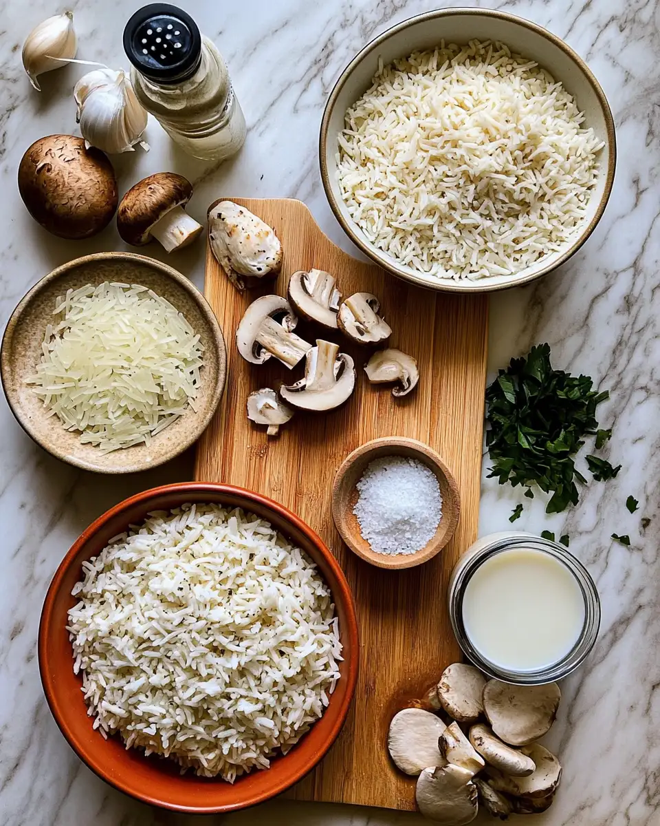 Indulge in Comfort: Creamy Parmesan Chicken and Rice Casserole Delight 4 Ingredients for Indulge in Comfort: Creamy Parmesan Chicken and Rice Casserole Delight