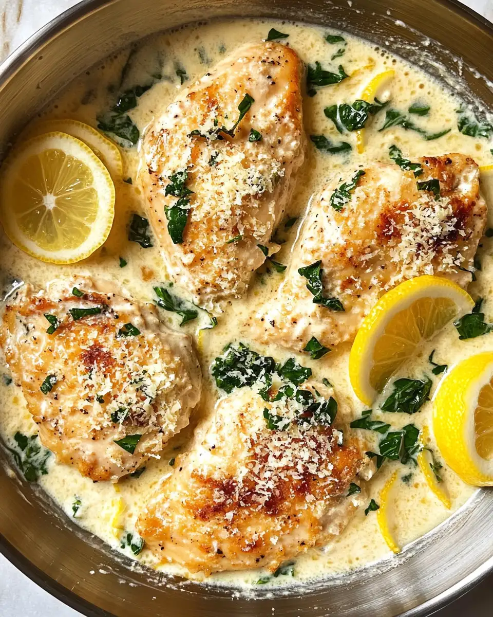 Irresistibly Creamy Parmesan Lemon Chicken: Your New Favorite Dinner Delight - Featured Image