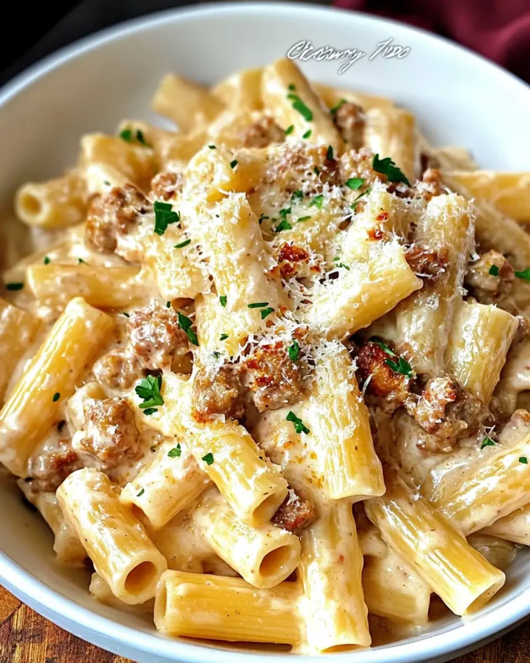 Ultimate Comfort: Creamy Sausage Rigatoni Recipe You Need to Try - Featured Image
