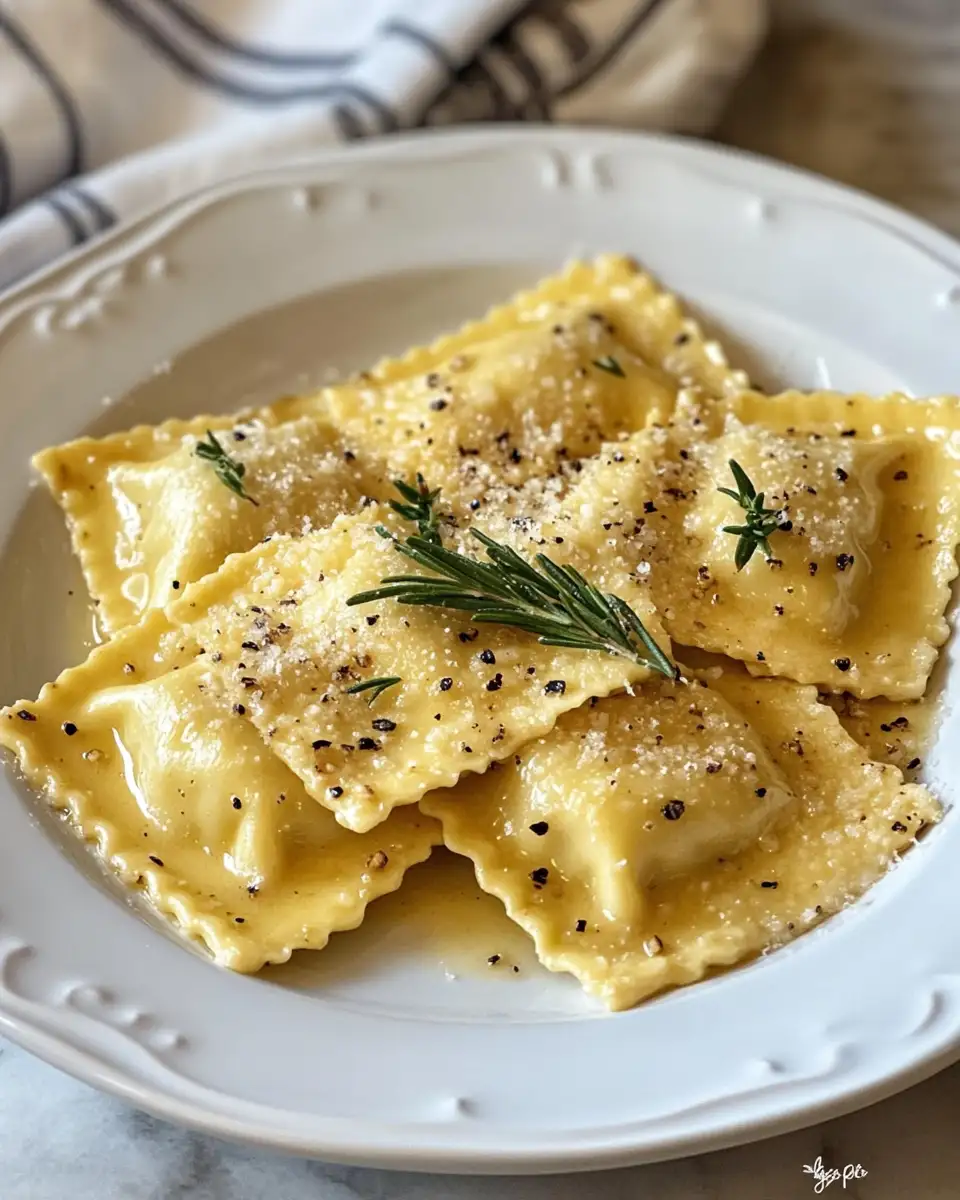 Final dish - Indulge in Comfort with This Creamy Tuscan Ravioli Recipe