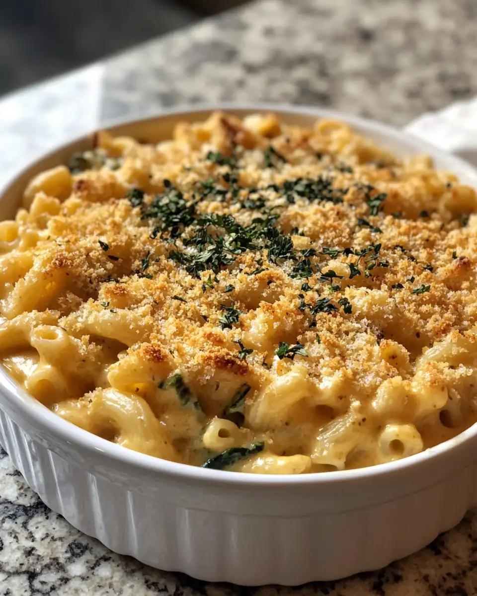 Final dish - Indulge in Comfort: The Ultimate Creamy Veggie Mac and Cheese Recipe