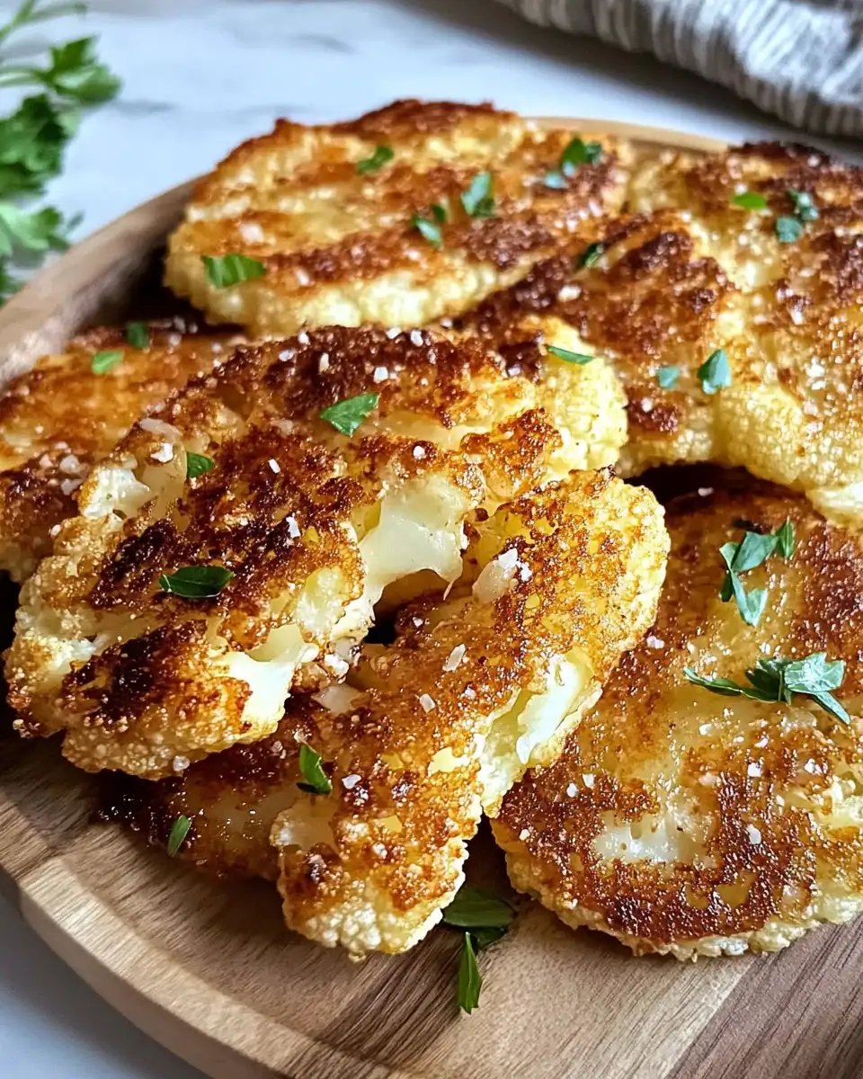 Irresistibly Crispy Parmesan Cauliflower Steaks to Elevate Your Dinner Game - Featured Image