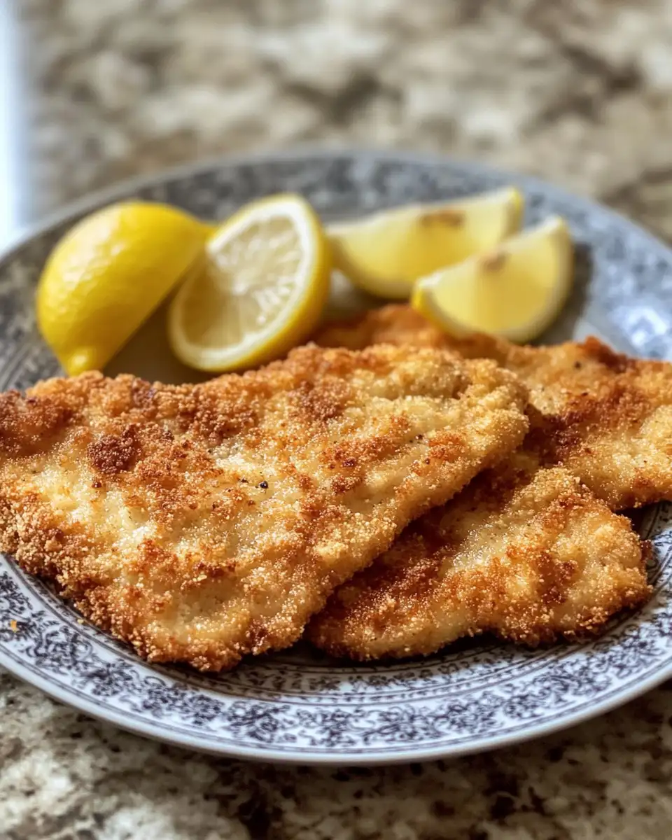 Ingredients for Ultimate Crispy Pork Schnitzel Recipe for a Perfectly Crunchy Bite