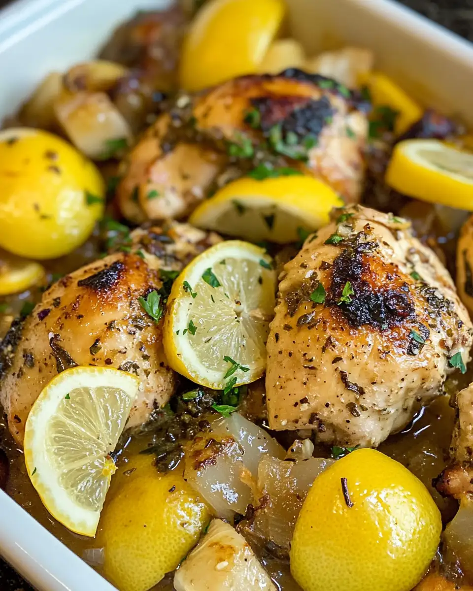 Zesty Greek Lemon Chicken: A Crockpot Culinary Adventure - Featured Image