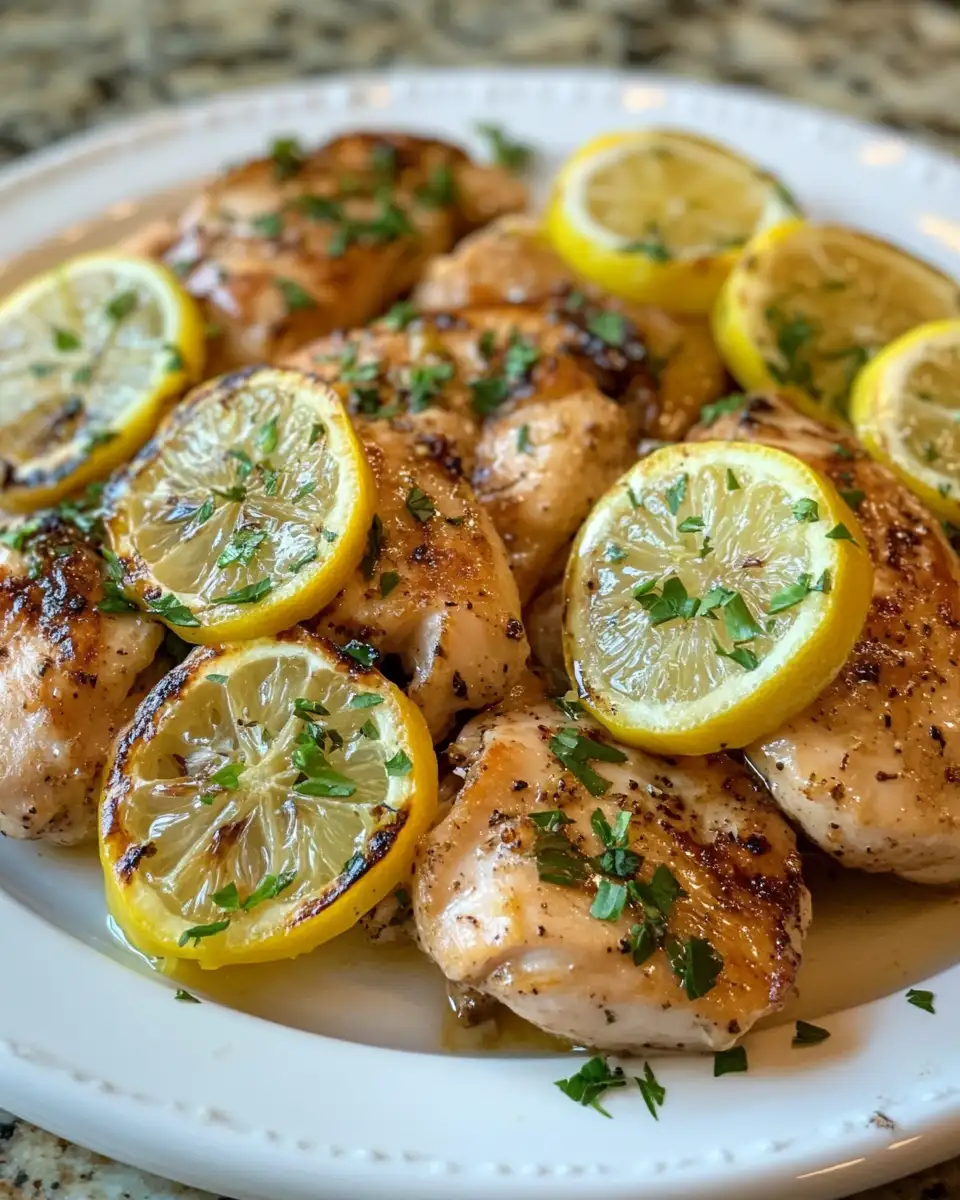 Final dish - Zesty Greek Lemon Chicken: A Crockpot Culinary Adventure