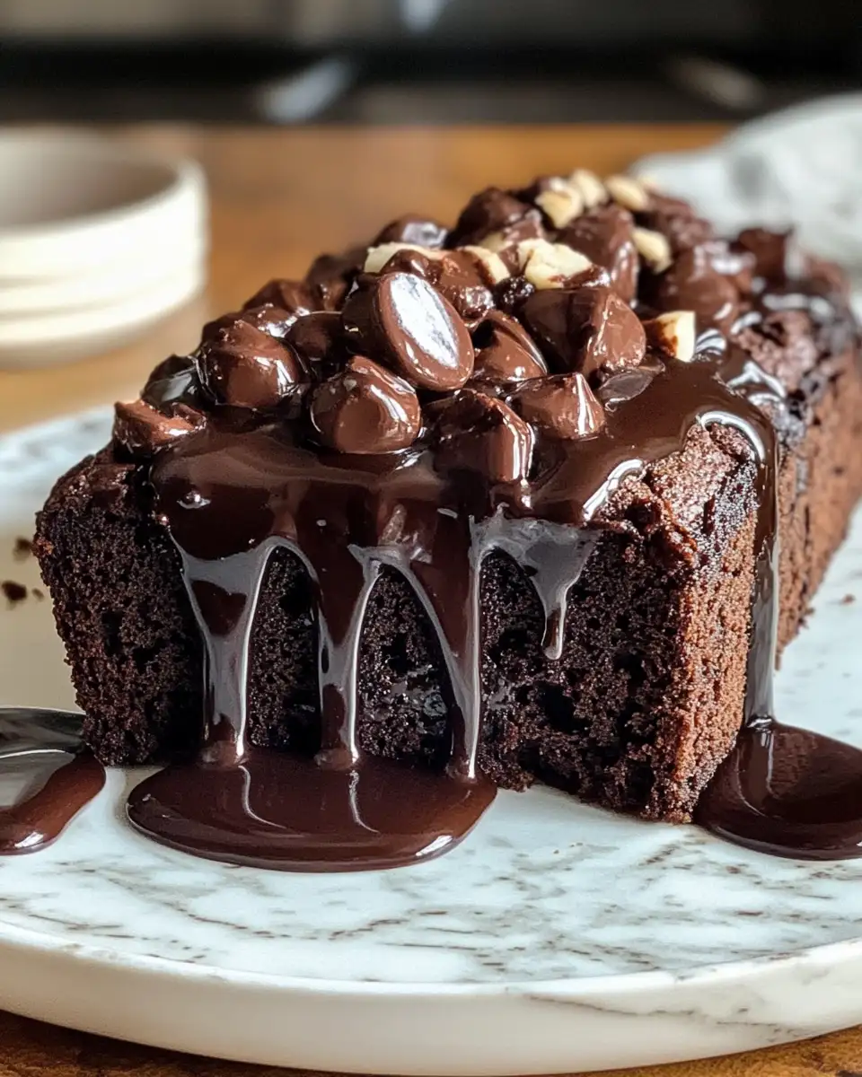 Indulge in the Ultimate Decadent Hot Fudge Brownie Bread Recipe - Featured Image
