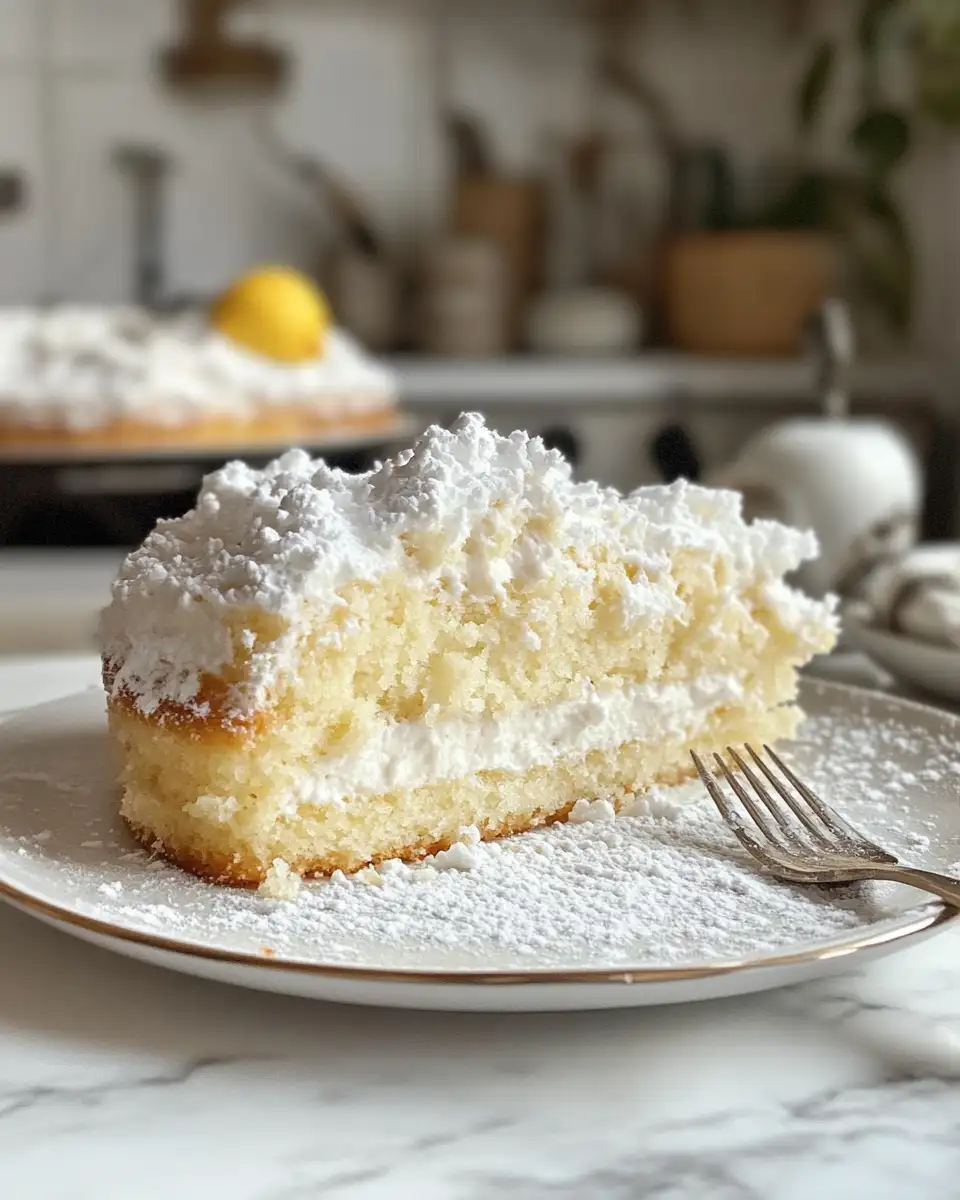 Indulge in Winter Magic with This Delicious Snowy Bavarian Bliss Cake Recipe - Featured Image