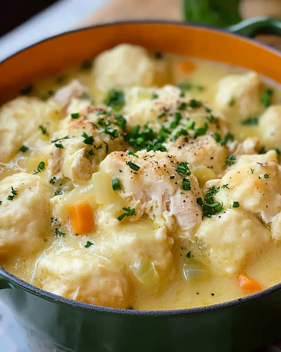 Comfort in a Pot: Dutch Oven Chicken & Dumplings Delight - Featured Image