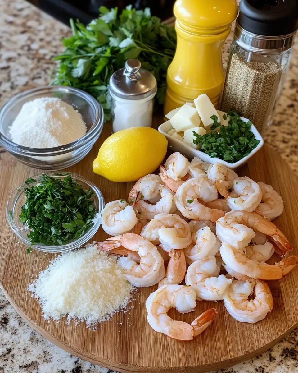 Irresistibly Easy Creamy Garlic Shrimp for a Quick Gourmet Delight 4 Ingredients for Irresistibly Easy Creamy Garlic Shrimp for a Quick Gourmet Delight