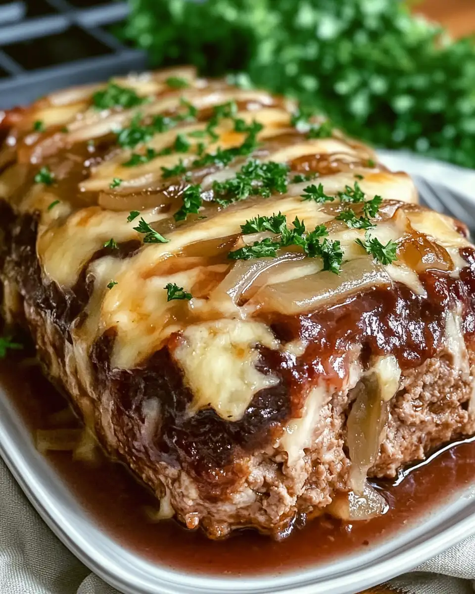 Unleash Comfort: French Onion Meatloaf Recipe That Elevates Dinner Time - Featured Image