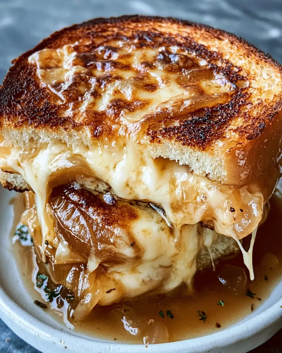 Indulge in the Ultimate French Onion Soup Experience with Caramelized Onions and Melted Cheese - Featured Image