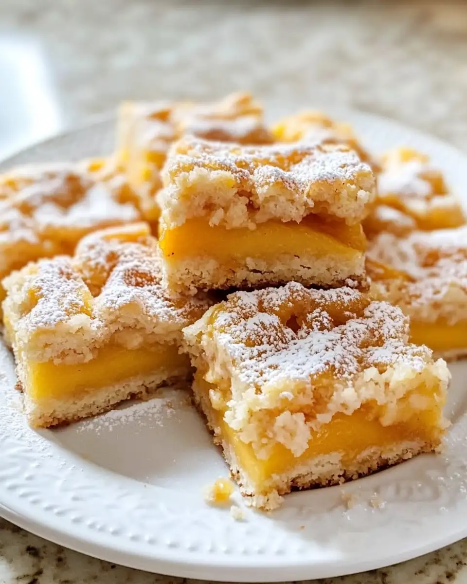 Savor Summer Sweetness with Irresistible Fresh Peach Cobbler Bars - Featured Image