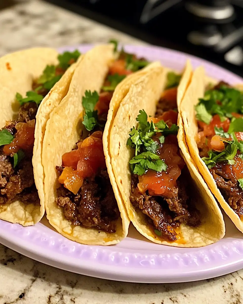 Savor the Flavor: Garlic Butter Honey BBQ Beef Tacos Delight - Featured Image