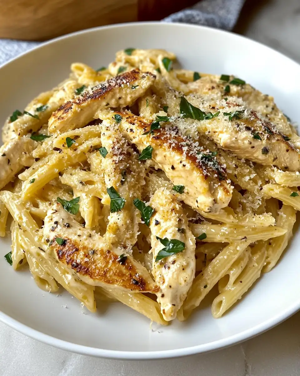 Garlic Parmesan Chicken Pasta: An Italian Twist on Comfort Food - Featured Image