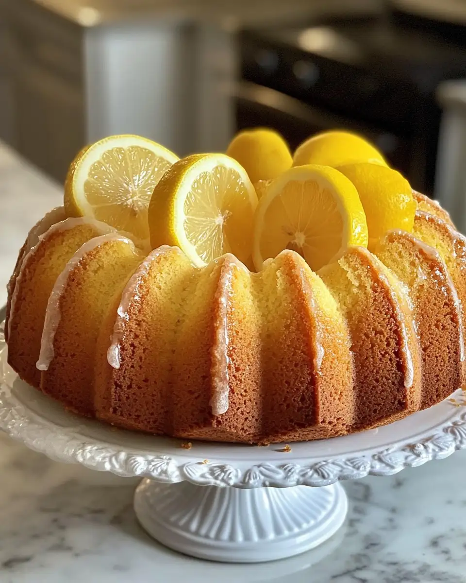 Grandma’s Classic Pound Cake with Lemon Glaze: A Timeless Treat Bursting with Flavor 6 Final dish - Grandma’s Classic Pound Cake with Lemon Glaze: A Timeless Treat Bursting with Flavor