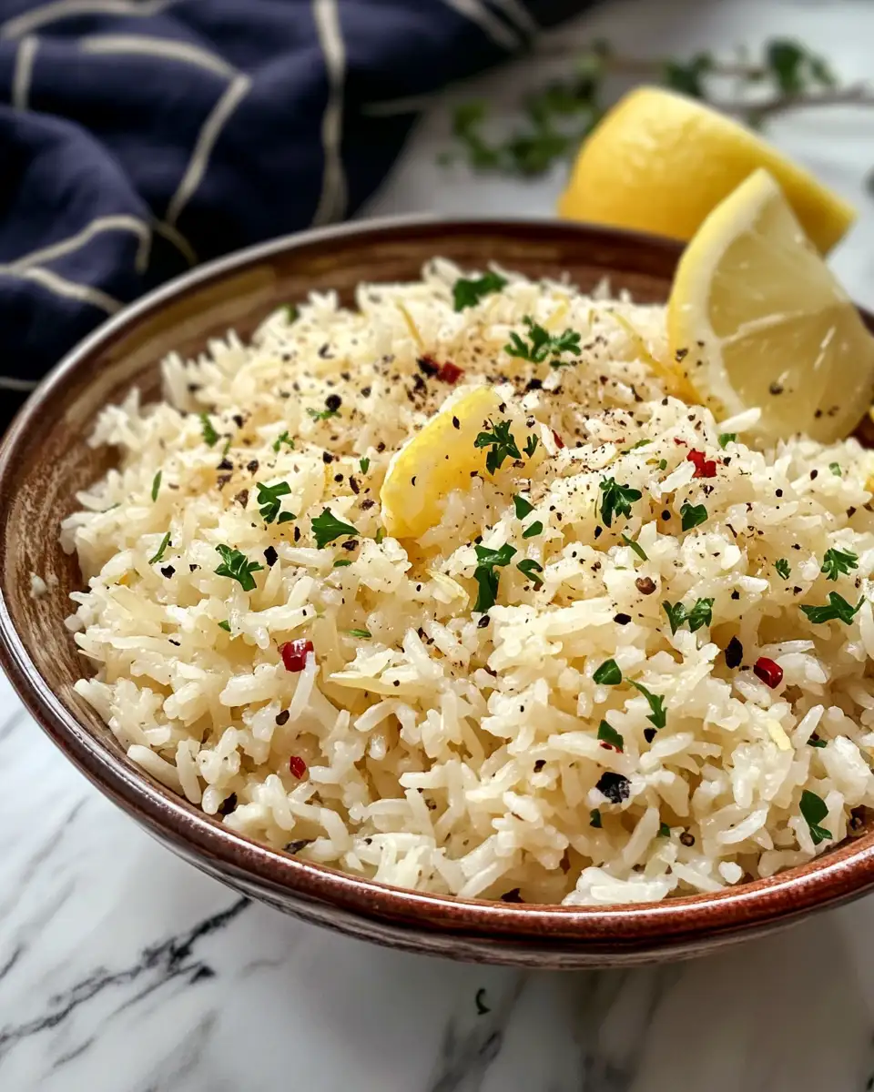 Zesty Greek Lemon Rice: A Mediterranean Delight Bursting with Flavor 6 Final dish - Zesty Greek Lemon Rice: A Mediterranean Delight Bursting with Flavor