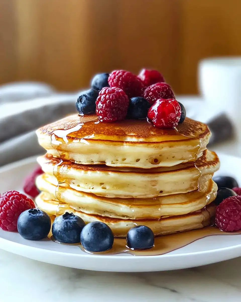 Fluffy Morning Delight Greek Yogurt Pancakes for a Healthy Start - Featured Image