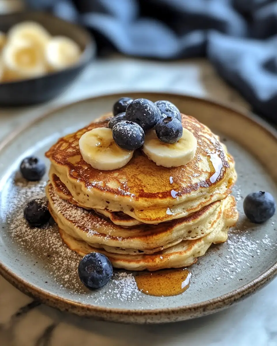 Fluffy Morning Delight Greek Yogurt Pancakes for a Healthy Start 6 Final dish - Fluffy Morning Delight Greek Yogurt Pancakes for a Healthy Start